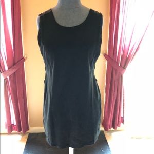 Black Banana Republic Top with Side Cut Outs